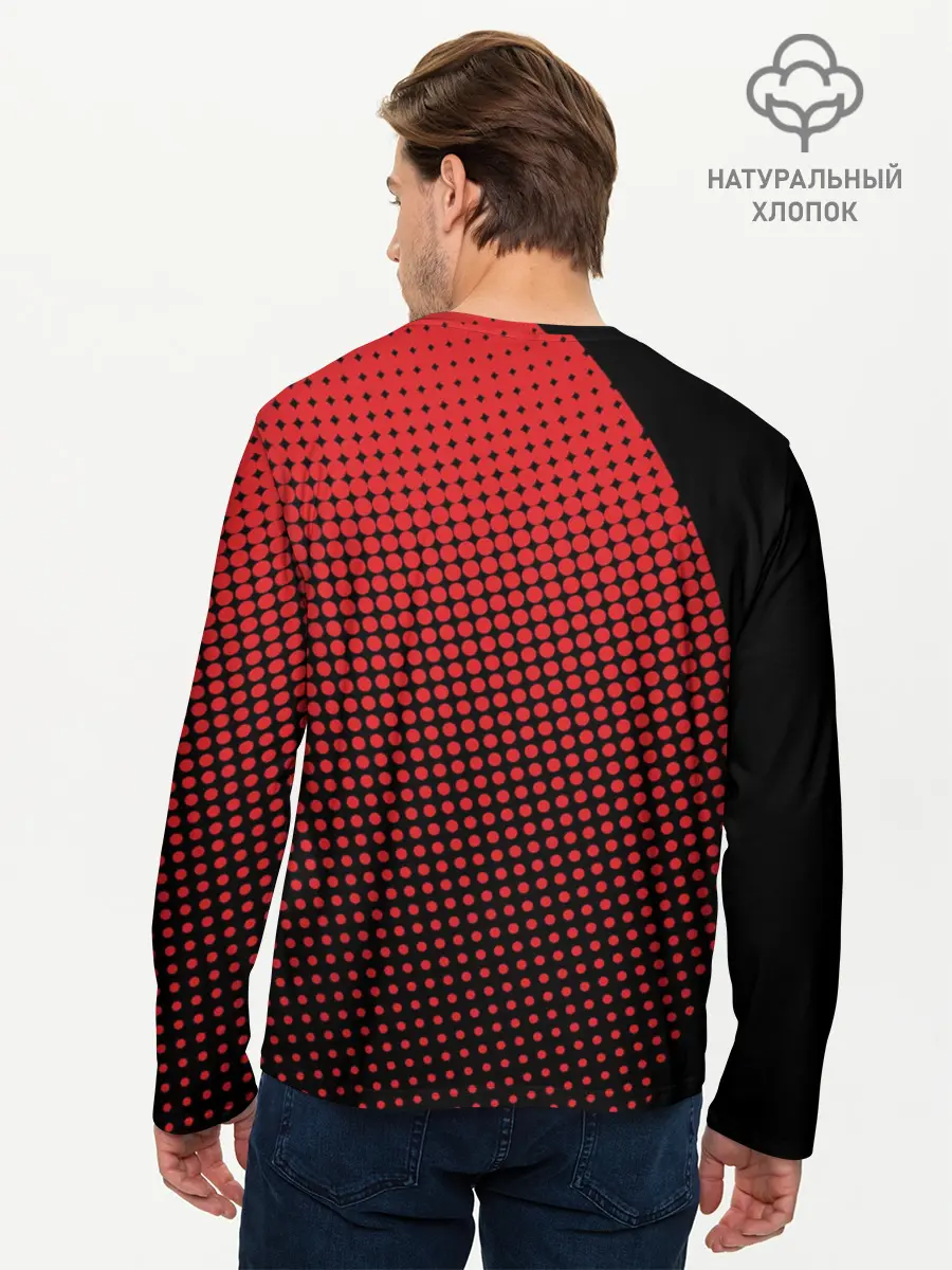 Мужской лонгслив базовый / Самурай (P007_P004ooo2950091, P004ooo2950091)