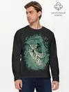 Мужской лонгслив базовый / Верхом на гробнице (P007_P004ooo2952711, P004ooo2952711)