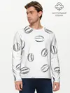 Мужской лонгслив базовый / Кофейные зёрна (P007_P004ooo2952147, P004ooo2952147)