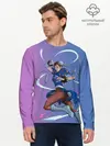 Мужской лонгслив базовый / Dengerous Chun Li (P007_P004ooo2952229, P004ooo2952229)