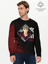 Мужской лонгслив базовый / Осаму Мия | Haikyuu!! (P007_P004ooo2953207, P004ooo2953207)