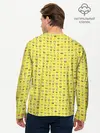 Мужской лонгслив базовый / SpongeBobs facial expressions (P007_P004ooo2953271, P004ooo2953271)