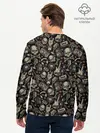 Мужской лонгслив базовый / Scull_pattern_rock (P007_P004ooo2953279, P004ooo2953279)