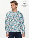 Мужской лонгслив базовый / Волейбол (P007_P004ooo2955875, P004ooo2955875)