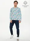 Мужской лонгслив базовый / Волейбол (P007_P004ooo2955875, P004ooo2955875)
