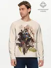 Мужской лонгслив базовый / Вселенная Последнего из нас (P007_P004ooo2955541, P004ooo2955541)