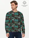Мужской лонгслив базовый / Тренировка с Железом (P007_P004ooo2956375, P004ooo2956375)