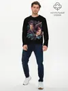 Мужской лонгслив базовый / LOU Team (P007_P004ooo2956423, P004ooo2956423)
