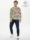 Мужской лонгслив базовый / СПОРТ (P007_P004ooo2956731, P004ooo2956731)