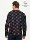 Мужской лонгслив базовый / Скандинавские орнаменты (P007_P004ooo2957115, P004ooo2957115)
