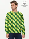 Мужской лонгслив базовый / Теннисные Мячики (P007_P004ooo2958401, P004ooo2958401)