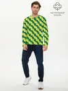 Мужской лонгслив базовый / Теннисные Мячики (P007_P004ooo2958401, P004ooo2958401)