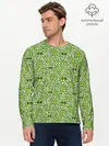 Мужской лонгслив базовый / КоронаВирус (P007_P004ooo2958915, P004ooo2958915)