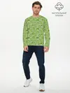 Мужской лонгслив базовый / КоронаВирус (P007_P004ooo2958915, P004ooo2958915)