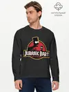 Мужской лонгслив базовый / Jurassic Bart (P007_P004ooo2958707, P004ooo2958707)