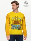 Мужской лонгслив базовый / Simpsons nation (P007_P004ooo2959499, P004ooo2959499)