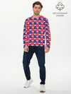 Мужской лонгслив базовый / Теннисные Ракетки (P007_P004ooo2959725, P004ooo2959725)