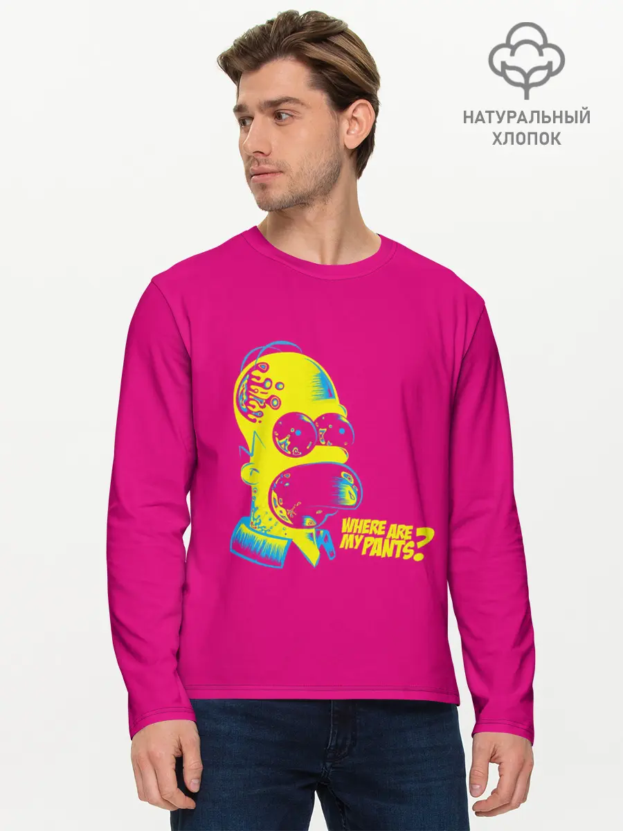 Мужской лонгслив базовый / Acid Gomer (P007_P004ooo2960031, P004ooo2960031)
