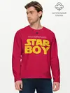 Мужской лонгслив базовый / The Weeknd - Star Boy (P007_P004ooo2960083, P004ooo2960083)