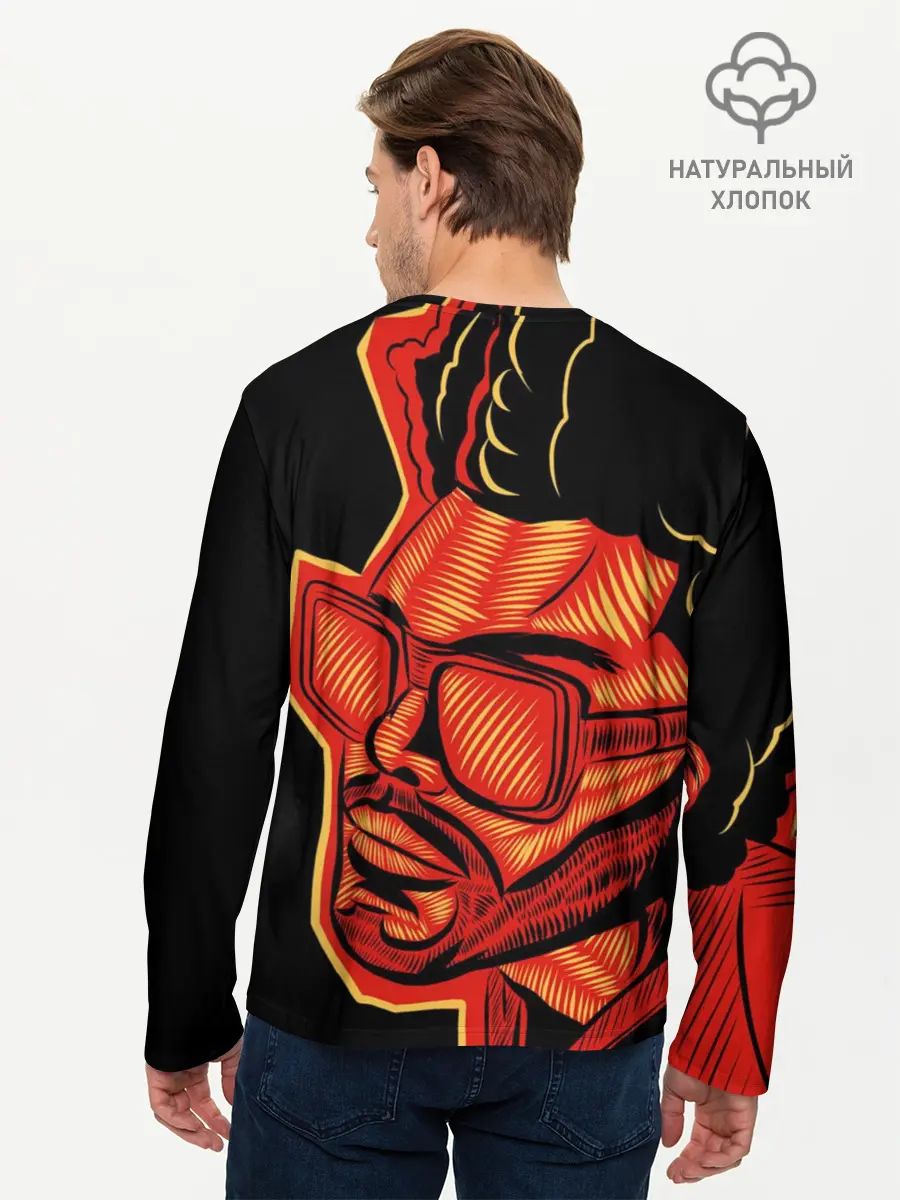 Мужской лонгслив базовый / Большой Уикенд (P007_P004ooo2960087, P004ooo2960087)