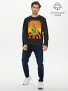 Мужской лонгслив базовый / Doom x Simpsons (P007_P004ooo2959961, P004ooo2959961)