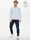Мужской лонгслив базовый / Коктейли (P007_P004ooo2960437, P004ooo2960437)