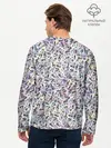 Мужской лонгслив базовый / Музыкальные Ноты (P007_P004ooo2960329, P004ooo2960329)