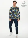 Мужской лонгслив базовый / Разные Игры (P007_P004ooo2960353, P004ooo2960353)