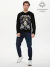 Мужской лонгслив базовый / Взгляд сквозь замок (P007_P004ooo2961161, P004ooo2961161)