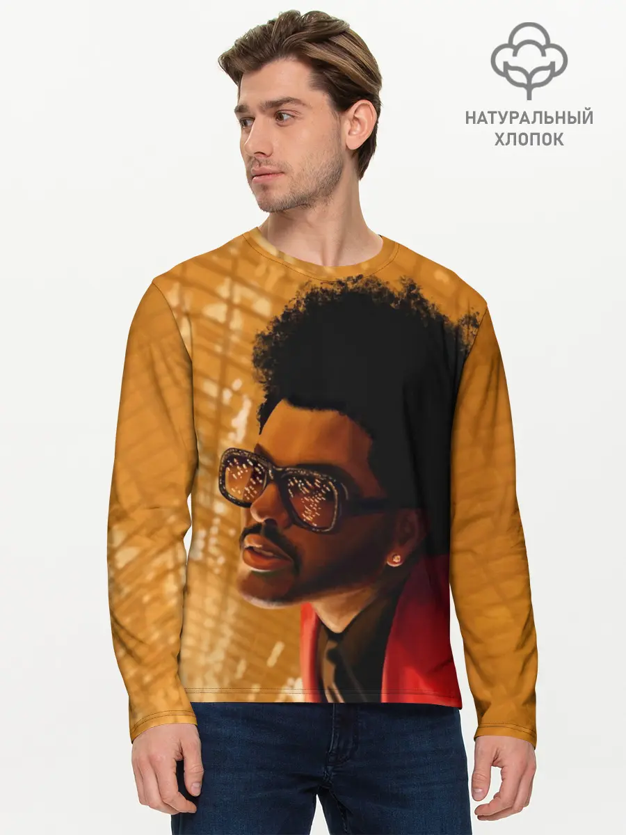 Мужской лонгслив базовый / After Hours - The Weeknd (P007_P004ooo2960657, P004ooo2960657)