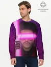 Мужской лонгслив базовый / The Weeknd - Blinding Lights (P007_P004ooo2960675, P004ooo2960675)