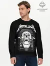 Мужской лонгслив базовый / Death magnetic (P007_P004ooo2961549, P004ooo2961549)