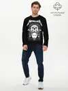 Мужской лонгслив базовый / Death magnetic (P007_P004ooo2961549, P004ooo2961549)