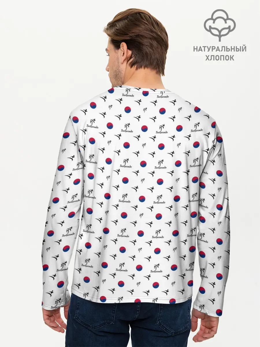 Мужской лонгслив базовый / Taekwondo (P007_P004ooo2962159, P004ooo2962159)