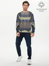 Мужской лонгслив базовый / Рептилоид. Змея (P007_P004ooo2964269, P004ooo2964269)