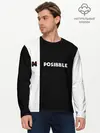 Мужской лонгслив базовый / IM POSIBBLE (P007_P004ooo2964365, P004ooo2964365)
