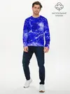 Мужской лонгслив базовый / Морские волны! (P007_P004ooo2963569, P004ooo2963569)