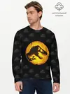 Мужской лонгслив базовый / Jurassic World | Мир Юрского периода (P007_P004ooo2965099, P004ooo2965099)