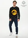 Мужской лонгслив базовый / Jurassic World | Мир Юрского периода (P007_P004ooo2965099, P004ooo2965099)