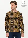 Мужской лонгслив базовый / классические узоры (P007_P004ooo2965233, P004ooo2965233)