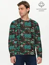 Мужской лонгслив базовый / Чувак на спорте (P007_P004ooo2966247, P004ooo2966247)