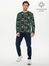 Мужской лонгслив базовый / Чувак на спорте (P007_P004ooo2966247, P004ooo2966247)