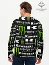 Мужской лонгслив базовый / KAWASAKI X MONSTER ENERGY (P007_P004ooo2970671, P004ooo2970671)