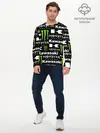 Мужской лонгслив базовый / KAWASAKI X MONSTER ENERGY (P007_P004ooo2970671, P004ooo2970671)