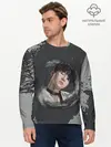 Мужской лонгслив базовый / BTS | БТС (P007_P004ooo2971637, P004ooo2971637)