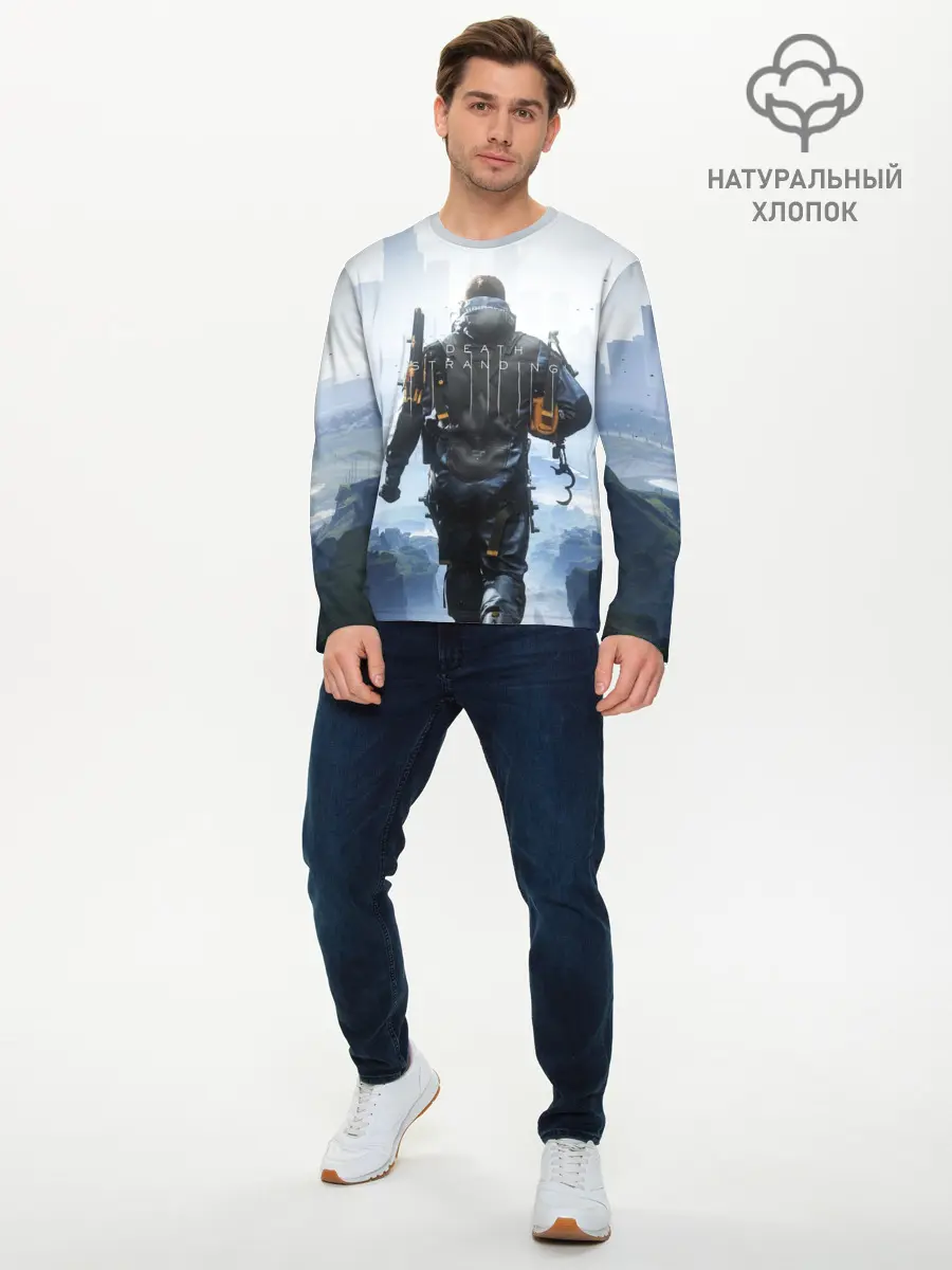 Мужской лонгслив базовый / Сэм Бриджес DS (P007_P004ooo2972437, P004ooo2972437)