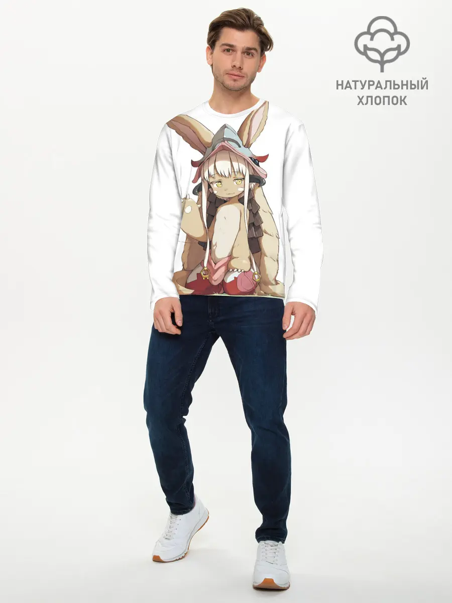 Мужской лонгслив базовый / Nanachi (P007_P004ooo2971863, P004ooo2971863)