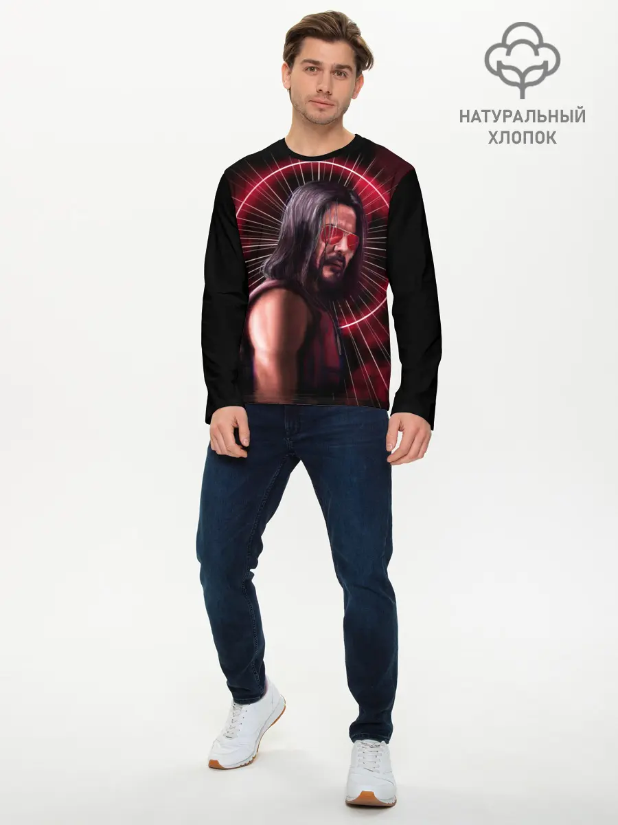 Мужской лонгслив базовый / CP77 | Johnny (P007_P004ooo2973319, P004ooo2973319)