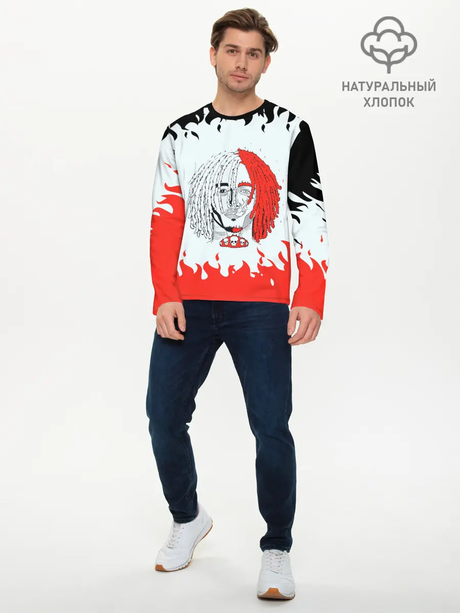 Мужской лонгслив базовый / LIL PUMP | ЛИЛ ПАМП (P007_P004ooo2973699, P004ooo2973699)