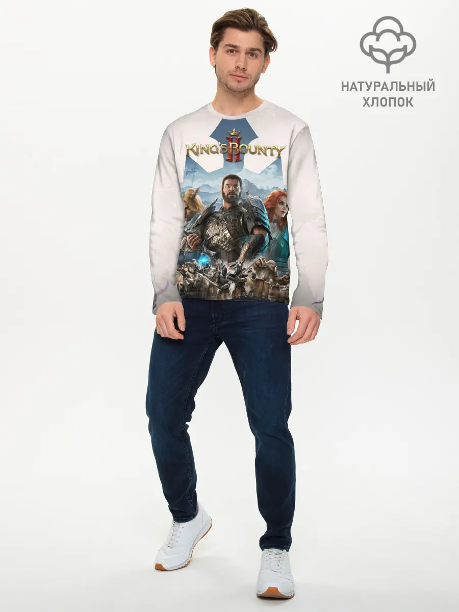Мужской лонгслив базовый / Kings Bounty 2 трио (P007_P004ooo2973785, P004ooo2973785)